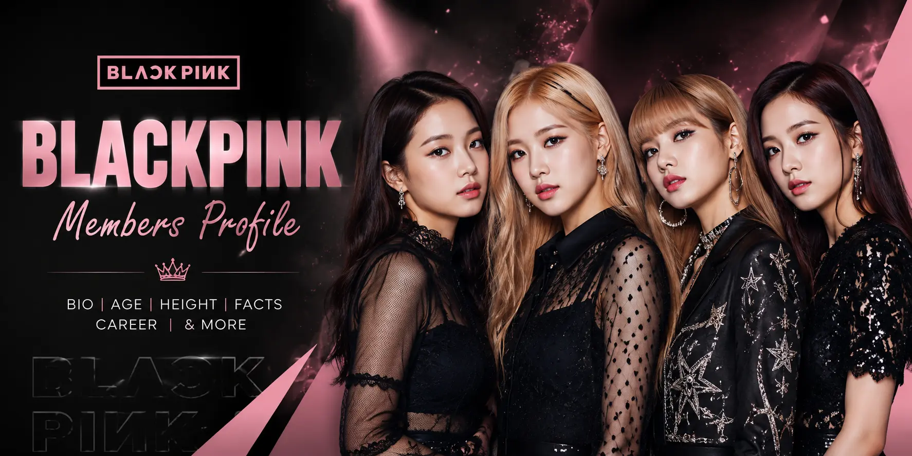 BLACKPINK , BLACKPINK members profile 2026, Jisoo BLACKPINK 2026, Jennie BLACKPINK 2026, Rosé BLACKPINK 2026, Lisa BLACKPINK 2026, BLACKPINK group photo 2026, BLACKPINK Deadline album, BLACKPINK world tour 2026, BLACKPINK Coachella performance, BLACKPINK BLINK fandom