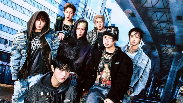 NEWBEAT ,NEWBEAT seven members group promotional photo, Park Minseok NEWBEAT leader portrait, Hong Minsung NEWBEAT main vocalist portrait, Jeon Yeoyeojeong NEWBEAT vocalist portrait, Choi Seohyun NEWBEAT main rapper and dancer portrait, Kim Taeyang NEWBEAT vocalist and dancer portrait, Jo Yunhu NEWBEAT vocalist and rapper portrait, Kim Riwoo NEWBEAT maknae and visual portrait, NEWBEAT RAW AND RAD album cover, NEWBEAT performing at KCON stage,