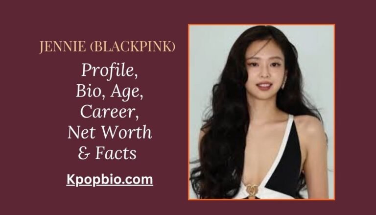 JENNIE , JENNIE (Kim Jennie) BLACKPINK singer rapper profile portrait 2026