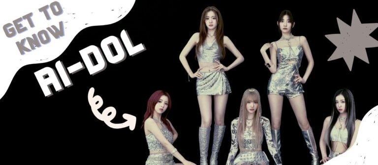AI-DOL, AI-DOL five-member virtual K-pop girl group promotional photo 2026