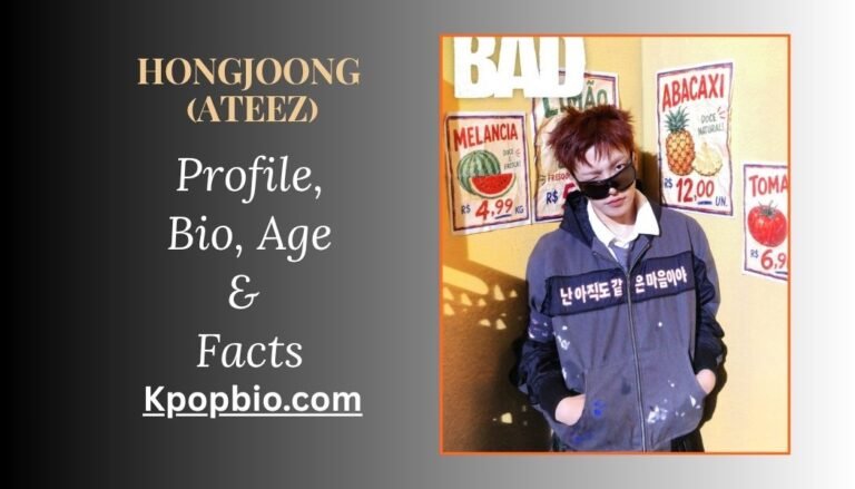 Hongjoong, Hongjoong of ATEEZ profile 2026