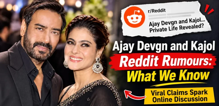 Ajay Devgn and Kajol, Ajay Devgn Kajol Reddit rumours, Ajay Devgn Kajol private life, Ajay Devgn latest news, Kajol latest news, Bollywood celebrity rumours, Ajay Devgn Kajol viral claims, Reddit celebrity discussion, Ajay Devgn Kajol news, Bollywood gossip, celebrity rumours 2026, Ajay Devgn Kajol relationship
