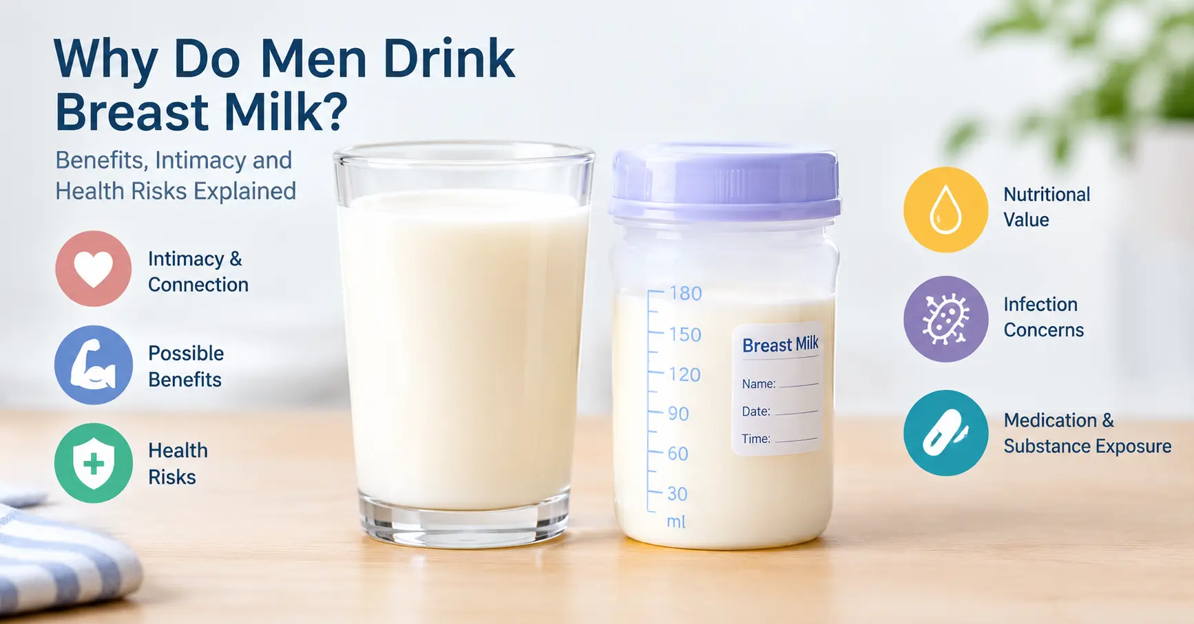 Breast Milk, Men's Health, Breastfeeding, Sexual Health, Human Milk, Health and Wellness