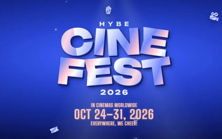 HYBE , HYBE CINE FEST 2026, HYBE CINE FEST 2026 Los Angeles pop-up, HYBE CINE FEST Los Angeles, HYBE CINE FEST October 31, HYBE CINE FEST 2026 merchandise, HYBE CINE FEST exclusive K-pop merch, HYBE CINE FEST collectibles, HYBE CINE FEST digital code reCAP, HYBE CINE FEST Burbank, AMC Burbank 16 HYBE event, HYBE pop-up store Los Angeles, K-pop merchandise 2026, HYBE official merchandise, BTS HYBE CINE FEST 2026, SEVENTEEN HYBE CINE FEST, ENHYPEN HYBE CINE FEST, TXT HYBE CINE FEST 2026, HYBE CINE FEST artist lineup, HYBE CINE FEST special locations,
