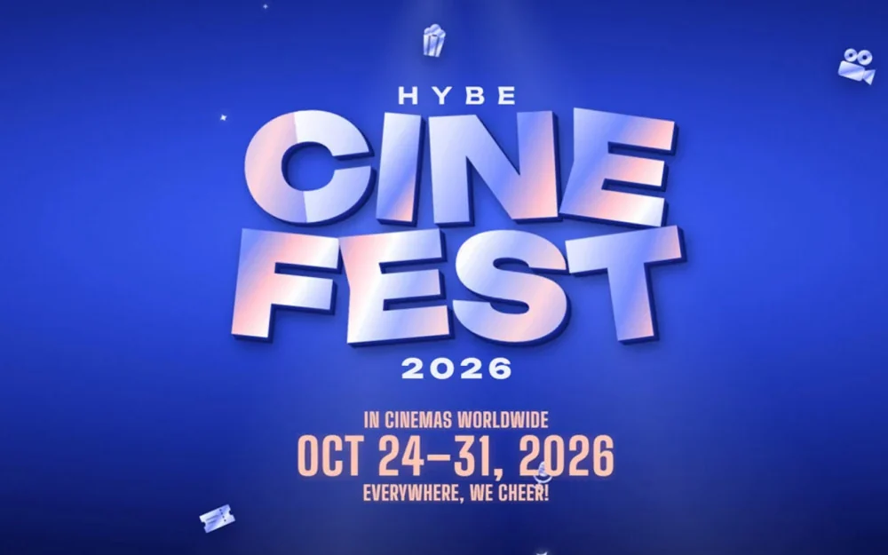 HYBE , HYBE CINE FEST 2026, HYBE CINE FEST 2026 Los Angeles pop-up, HYBE CINE FEST Los Angeles, HYBE CINE FEST October 31, HYBE CINE FEST 2026 merchandise, HYBE CINE FEST exclusive K-pop merch, HYBE CINE FEST collectibles, HYBE CINE FEST digital code reCAP, HYBE CINE FEST Burbank, AMC Burbank 16 HYBE event, HYBE pop-up store Los Angeles, K-pop merchandise 2026, HYBE official merchandise, BTS HYBE CINE FEST 2026, SEVENTEEN HYBE CINE FEST, ENHYPEN HYBE CINE FEST, TXT HYBE CINE FEST 2026, HYBE CINE FEST artist lineup, HYBE CINE FEST special locations,