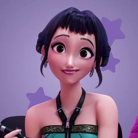 HUNTR/X members Rumi Mira Zoey profile image, Rumi HUNTR/X leader main vocalist, Mira HUNTR/X lead dancer profile, Zoey HUNTR/X maknae rapper, EJAE singing voice of Rumi HUNTR/X, Audrey Nuna singing voice of Mira HUNTR/X, Rei Ami singing voice of Zoey HUNTR/X, HUNTR/X Golden song performance, KPop Demon Hunters group members, HUNTR/X K-pop trio 2026

